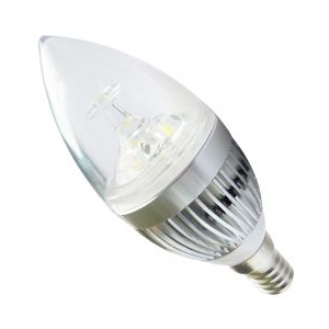 LED Bulb with Socket E14 3x1W
