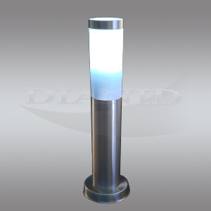 Cylindrical Garden Lighting Fixture