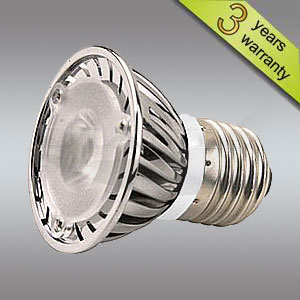 LED Bulb with Socket E27 1x1W or 1x3W