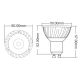 LED Bulb GU10 1x1W or 1x3W