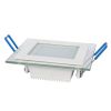Стъклен LED панел, квадрат, 6W, AC220V или DC12V 