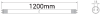 LED пура T8, 1200mm, 22W, AC220V, клас A