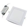 LED панел, квадрат, 12W, 220V с включен драйвър