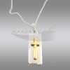 Колие - USB флаш памет кръст с кристали SWAROVSKI
